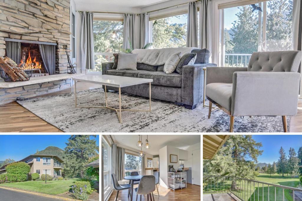 Ski-Mount Hood Charm-Welches,Golf And Ski Resort Condo,W&D, Wifi,Near Woods,Hiking,Fishing Mount Hood Village Zewnętrze zdjęcie